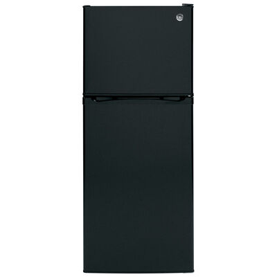 GE 24 in. 11.6 cu. ft. Top Freezer Refrigerator - Black | GPE12FGKBB