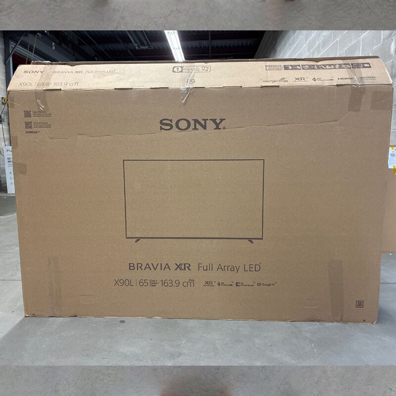 Sony - 65" Class Bravia XR X90L Series LED 4K UHD Smart Google TV (Open Box Good Condition), , hires