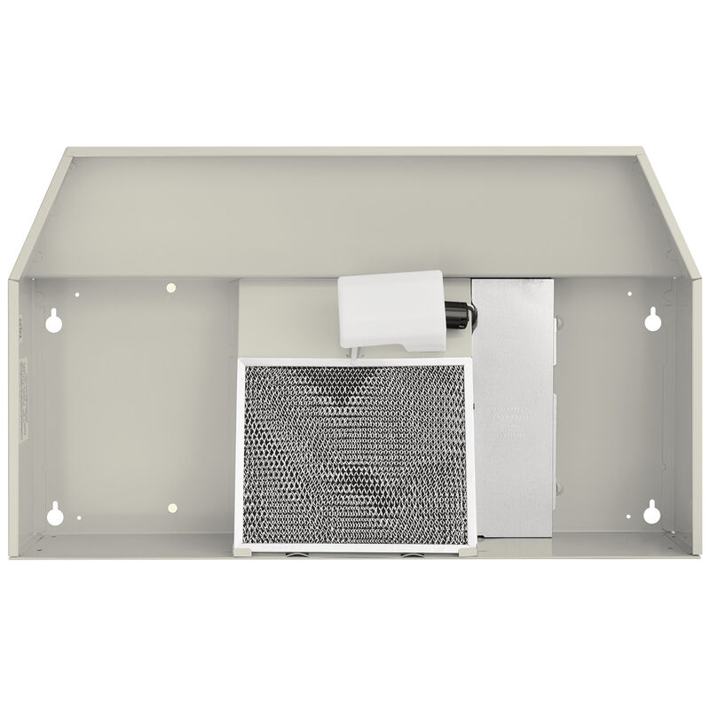 Broan BUEZ1 Series 21 in. Standard Style Range Hood with 2 Speed Settings & 1 Incandescent Light - White, , hires
