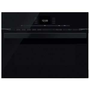 Miele PureLine Series 24 in. 1.5 cu. ft. Electric Wall Oven with Standard Convection - Obsidian Black, , hires
