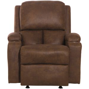 Catnapper Kyle Rocker Recliner with Dual Cupholders - Walnut, Walnut, hires