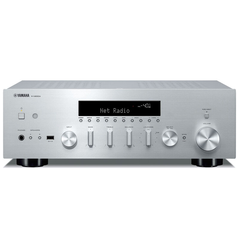 Yamaha R-N600ASL Network Receiver - Silver, , hires
