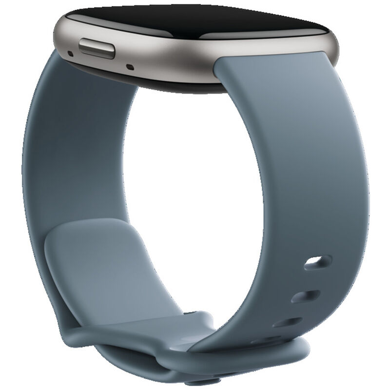 Fitbit Versa 4 Fitness smartwatch - Waterfall Blue / Platinum Aluminum