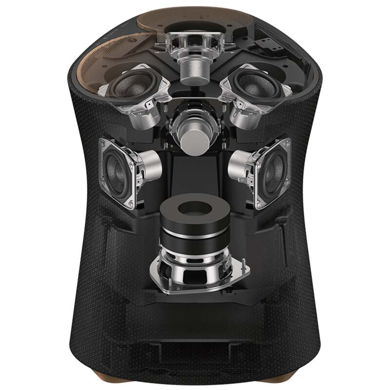 Sony Premium Wi-Fi Enabled 360 Reality Audio Wireless Speaker with Ambient Room-Filling Sound - Black, , hires