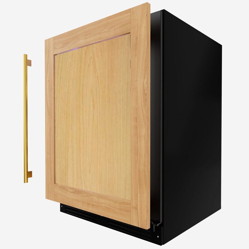 XO 24 in. Built-In/Freestanding 5.7 cu. ft. Compact Beverage Center with Adjustable Shelves & Digital Control - Custom Panel Ready, , hires