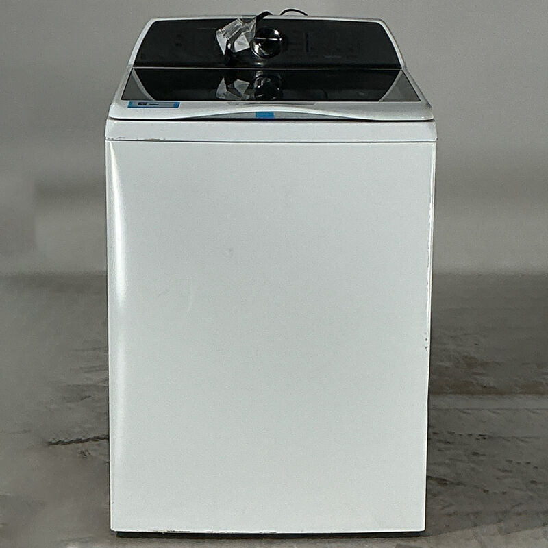 GE Profile 28" 5.0 Cu. Ft. Top Loading Washer with 12 Wash Programs, 9 Wash Options & Sanitize with Oxi - White (Open Box Fair Condition), , hires