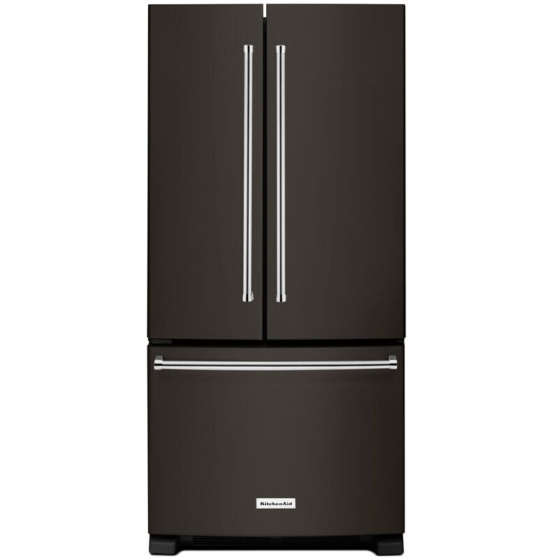 KitchenAid 33 in. 22.1 cu. ft. French Door Refrigerator with Internal Water Dispenser - Black Stainless Steel with PrintShield Finish, Black Stainless Steel with PrintShield Finish, hires