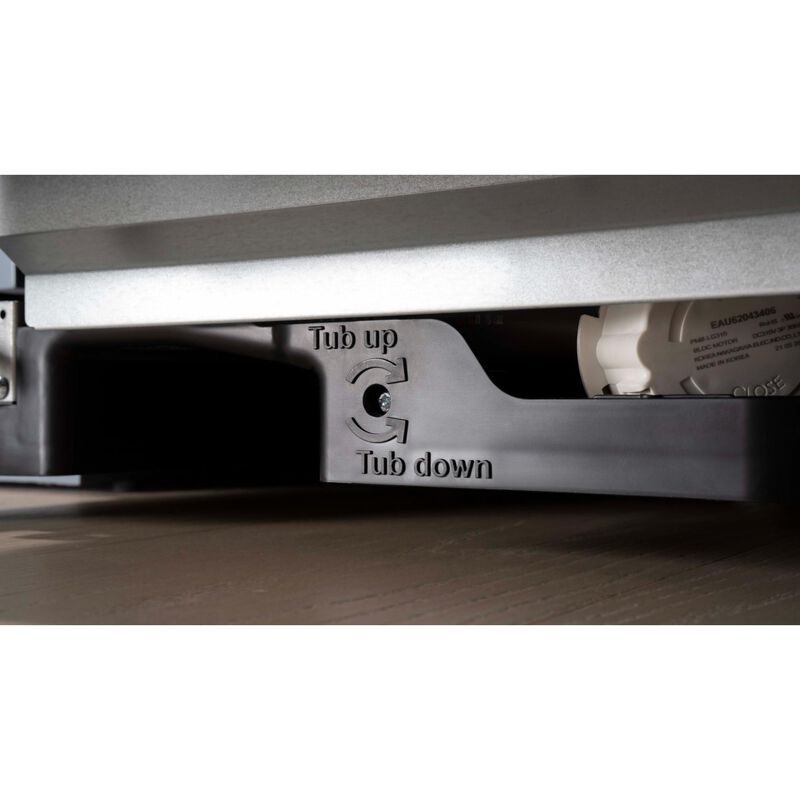 SKS 24 in. Top Control Smart Dishwasher with 40 dBa Sound Level, 3rd-Rack & Hybrid Condensing Drying - Stainless Steel, , hires