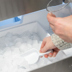 Sharp 36 in. 22.5 cu. ft. Counter Depth 4-Door French Door Refrigerator with Ice Maker - Stainless Steel, , hires