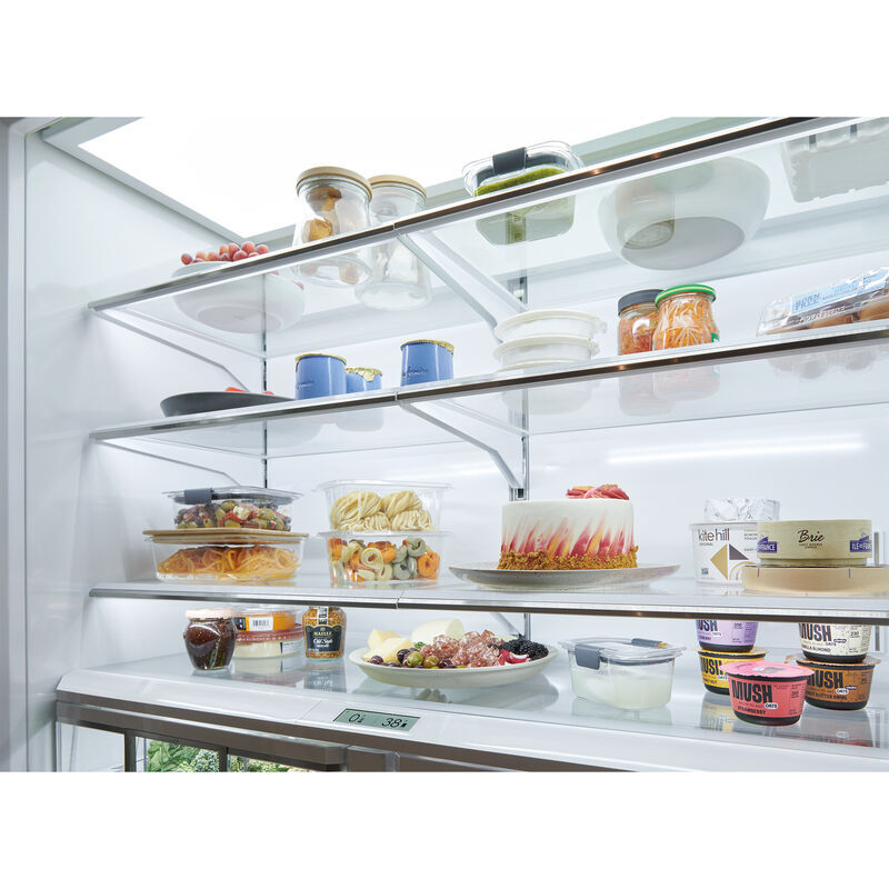 Sub-Zero Classic Series 48 in. Built-In 28.9 cu. ft. Smart French Door Refrigerator with Tubular Handles & Internal Water Dispenser - Stainless Steel, , hires