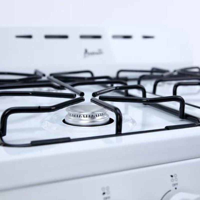 Avanti 24 in. 2.6 cu. ft. Gas Range with Open Burners - White, , hires