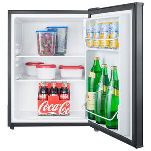 Summit 19 in. 2.4 cu. ft. Mini Fridge - Black, , hires
