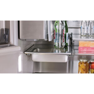 Frigidaire 15 in. ReadyCook Marinade & Oven Pan for Refrigerators - Stainless Steel, , hires