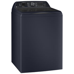 GE Profile 28 in. 5.4 cu. ft. Smart Top Load Washer with Smarter Wash Technology, Adaptive SmartDispense & Sanitize Cycle Oxi - Sapphire Blue, , hires