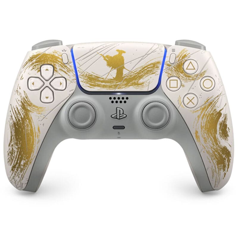 Sony PS5 DualSense Wireless Controller - Ghost of Yotei Gold Limited Edition, , hires