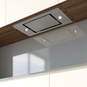 XO 22 in. Standard Style Range Hood with 3 Speed Settings, 600 CFM, Convertible Venting & 2 LED Lights - Stainless Steel, , hires