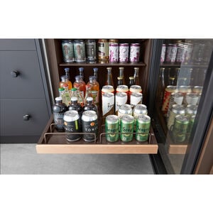Sub-Zero Designer Series 24 in. 5.5 cu. ft. Built-In Undercounter Beverage Center with Adjustable Shelves & Digital Control Right Hinged - Custom Panel Ready, , hires