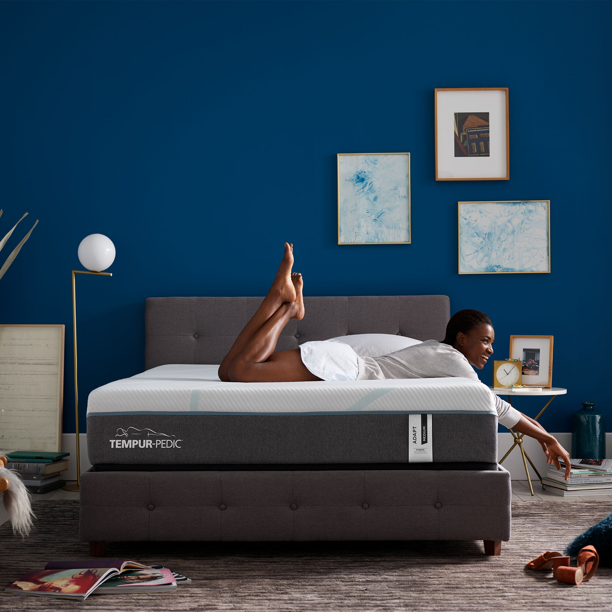 Tempur pedic queen mattress new arrivals and box spring