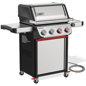 Weber Spirit SP-425 4-Burner Natural Gas Grill with Sear Burner - Stainless Steel, , hires