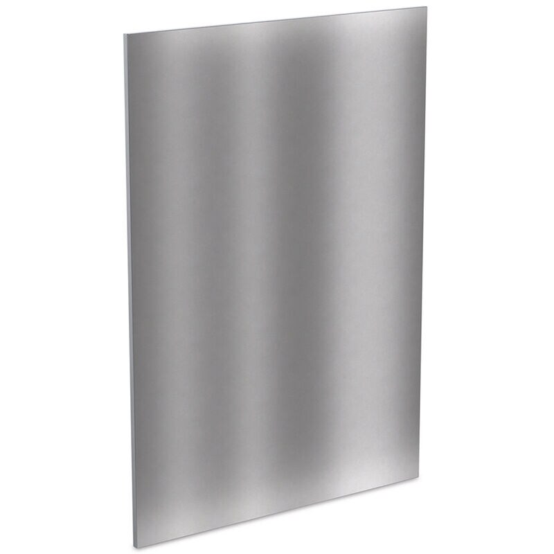 Miele Front Panel for Bottom Freezer Refrigerators - Stainless Steel, , hires