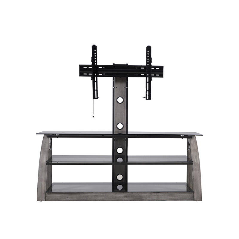 Z-Line 85" 3-in-1 TV Stand with Flat Panel Mount - Black, , hires
