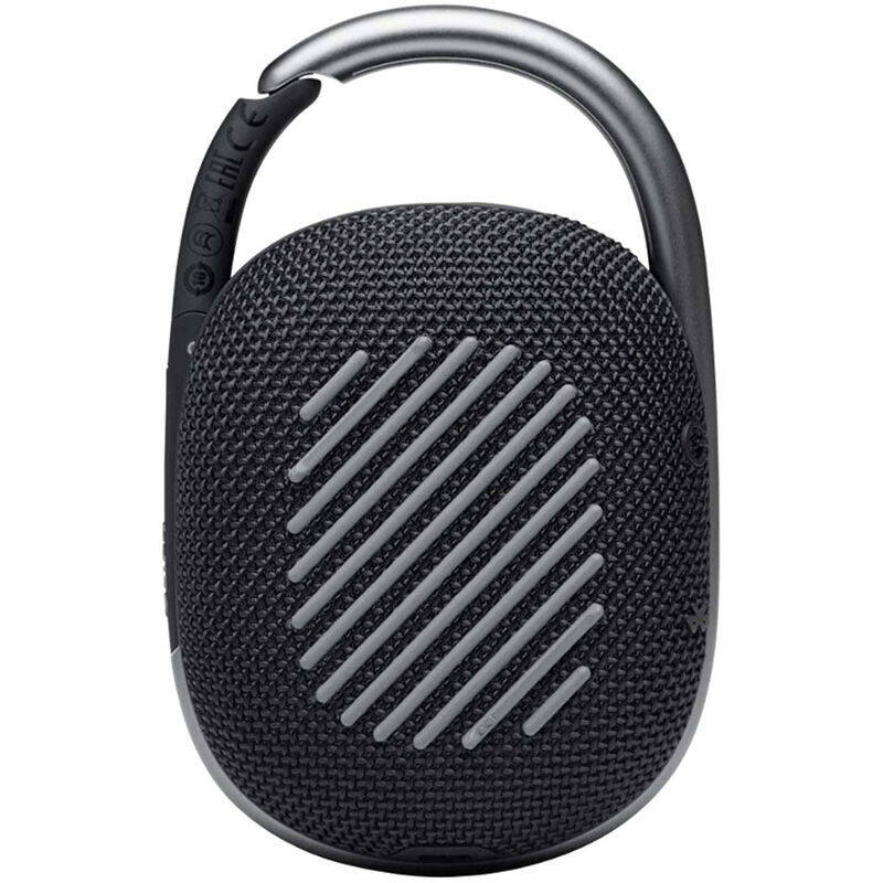 JBL CLIP 4 Portable Bluetooth Speaker - Black, Black, hires