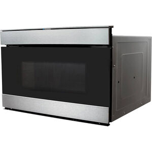 Sharp 24 in. 1.2 cu. ft. 950W Smart Drawer Microwave with Sensor Cooking - Stainless Steel, , hires