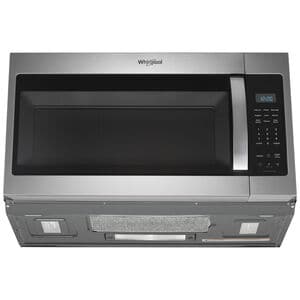 Whirlpool 30 in. 1.9 cu. ft. 1000W Over-the-Range Microwave with 300 CFM & Sensor Cooking - Stainless Steel, , hires