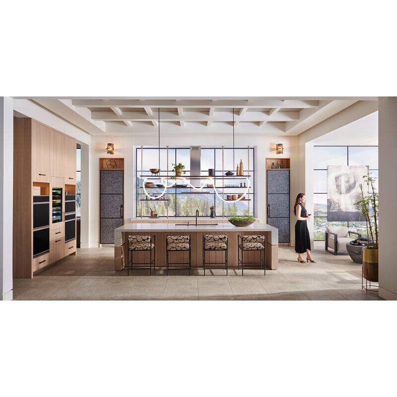 Monogram 30 in. 16.7 cu. ft. Built-in Smart Upright Freezer with Ice-Maker & Adjustable Shelves - Custom Panel Ready, , hires