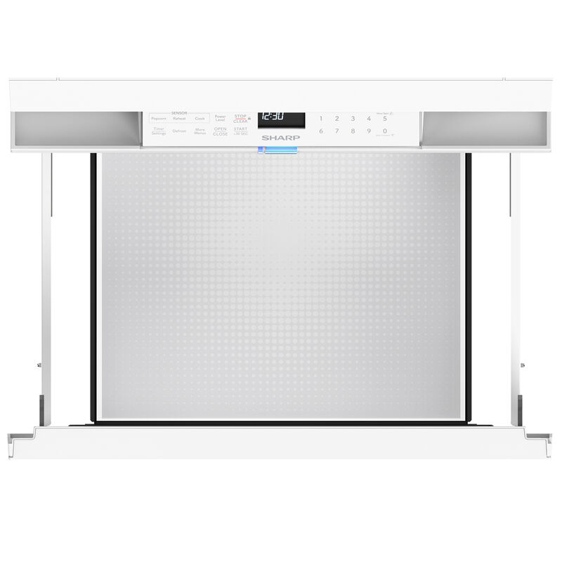 Sharp 24 in. 1.2 cu. ft. 950W Smart Drawer Microwave with Sensor Cooking - White, , hires
