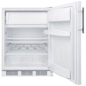 Summit 24 in. 5.1 cu. ft. Undercounter Refrigerator - White, , hires