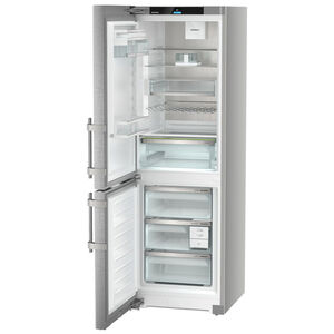 Liebherr Prime Series 24 in. 11.4 cu. ft. Left-Hinged Counter Depth Bottom Freezer Refrigerator - Stainless Steel, , hires