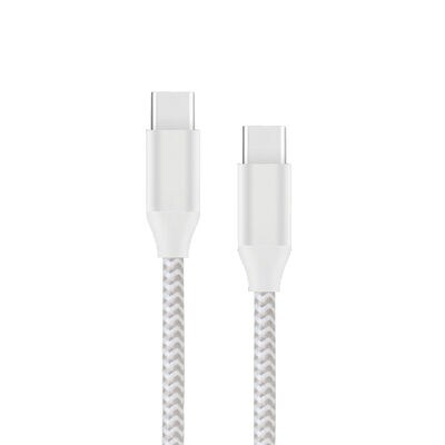 Helix USB-C to USB-C 5ft Cable - White | ETHCWT