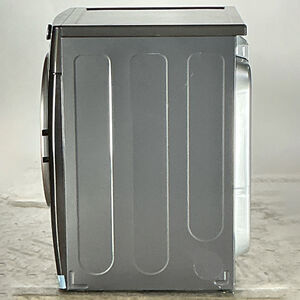 LG 27 in. 7.4 cu. ft. Electric Dryer with 12 Dryer Programs, 12 Dry Options, Sanitize Cycle, Wrinkle Care & Sensor Dry - Black Steel (Open Box Excellent Condition), , hires