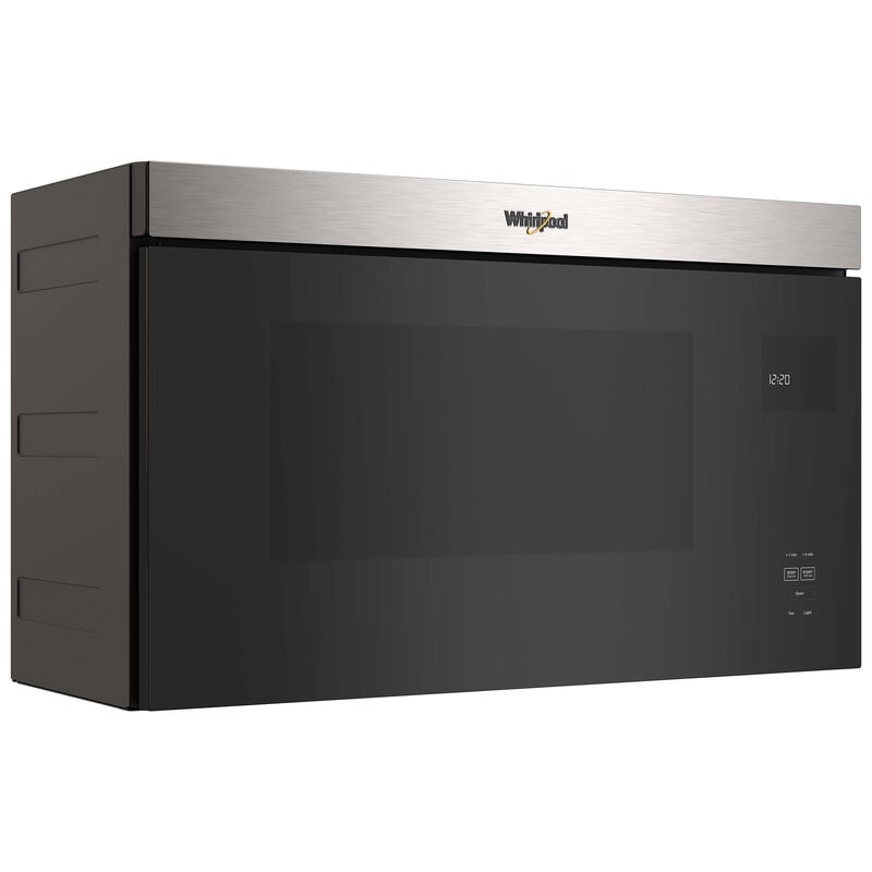 Whirlpool 30 in. 1.1 cu. ft. 1000W Over-the-Range Microwave with 300 CFM & Sensor Cooking - Fingerprint Resistant Stainless, Fingerprint Resistant Stainless, hires