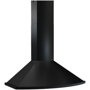 Zephyr 30 in. Convertible Chimney Style Range Hood with 600 CFM, 5 Fan Speeds & 2 LED Lights - Black, , hires