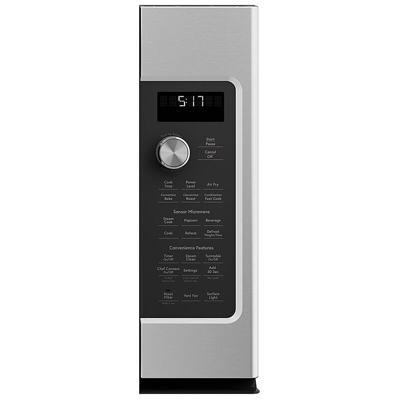 Cafe 30 in. 1.7 cu. ft. 950W Over-the-Range Microwave with 300 CFM, Convection & Sensor Cooking - Stainless Steel, Stainless Steel, hires