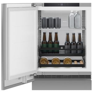 Fisher & Paykel Series 9 24 in. Built-In 4.6 cu. ft. Smart Compact Beverage Center with Adjustable Shelves & Digital Control - Custom Panel Ready, , hires