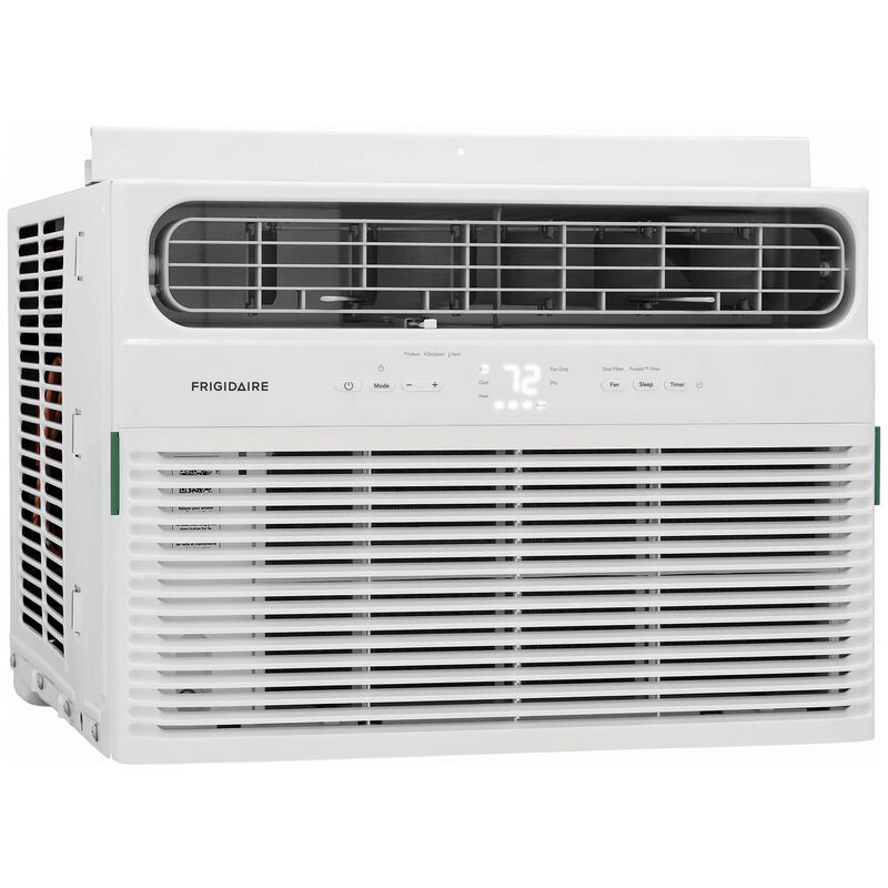 Frigidaire 8,000 BTU 115V Heat/Cool Window Air Conditioner with 3 Fan Speeds, Sleep Mode & Remote Control - White, , hires