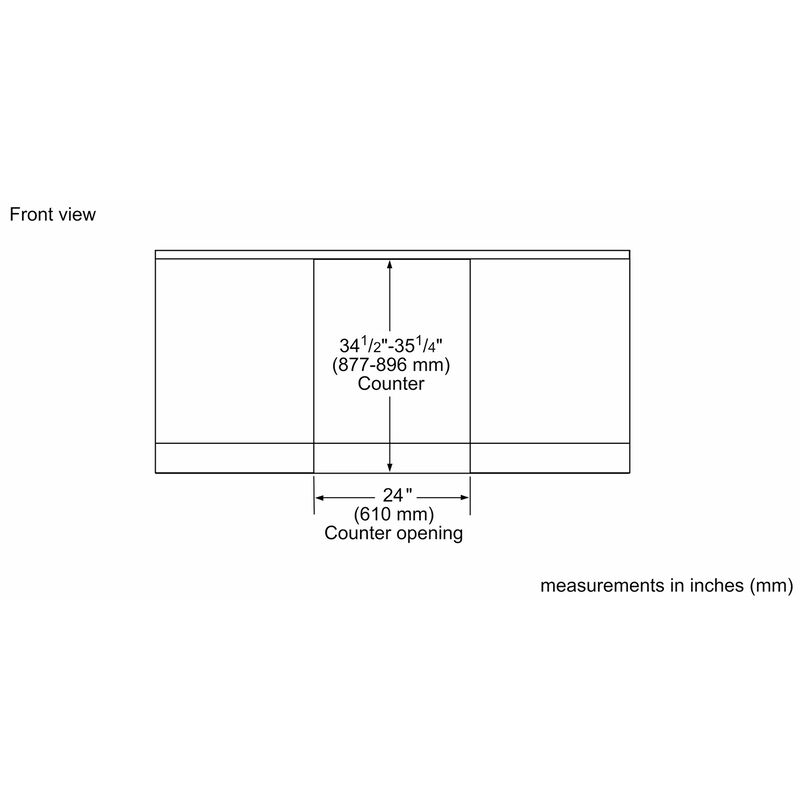 Thermador 24 in. 4.4 cu. ft. Double Refrigerator Drawers - Custom Panel Ready, , hires