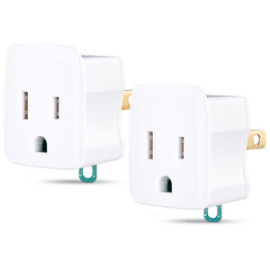 CyberPower Grounding Adapters 2-Pack - White, , hires