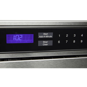 Viking 5 Series 24 in. 1.2 cu. ft. 950W Drawer Microwave with Sensor Cooking - Stainless Steel, , hires