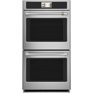 Cafe Professional Series 30 in. 10.0 cu. ft. Smart Top Control Electric Double Wall Oven with True European Convection - Stainless Steel, , hires