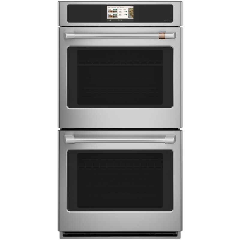Cafe Professional Series 30 in. 10.0 cu. ft. Smart Top Control Electric Double Wall Oven with True European Convection - Stainless Steel, , hires