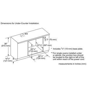 Thermador Masterpiece Series 30 in. 4.5 cu. ft. Smart Electric Single Wall Oven with True European Convection - Stainless Steel, , hires