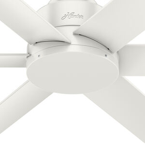 Hunter Kennicott 44 in. Indoor/Outdoor Ceiling Fan with Wall Control - Matte White, Matte White, hires