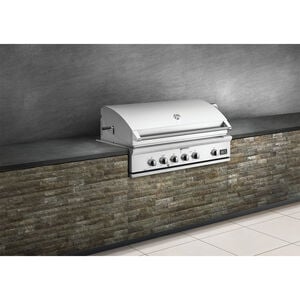 DCS Series 7 48 in. 4-Burner Built-In Liquid Propane Gas Grill with Rotisserie & Smoke Box - Stainless Steel, , hires