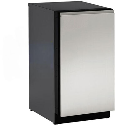 U-Line 18 in. Handleless Panel Stainless Steel Solid | ULASHP18