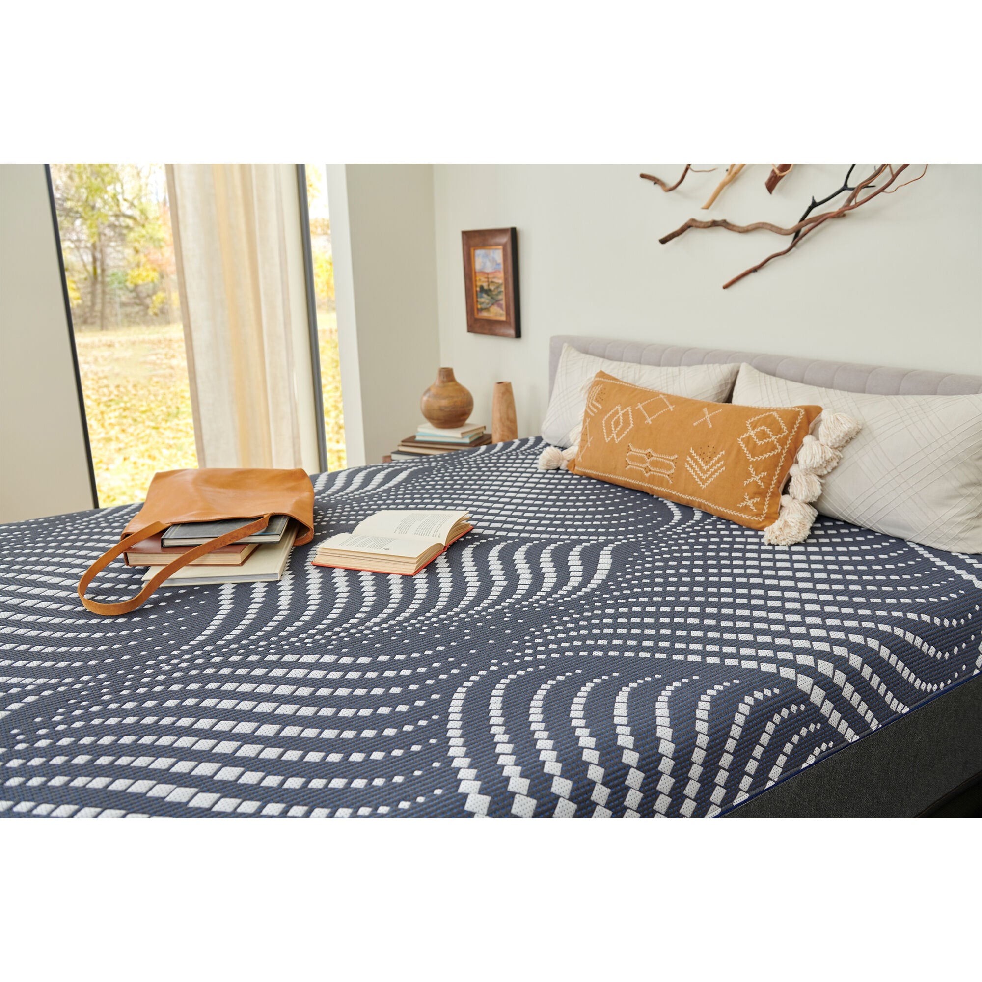 Sealy posturepedic droman bonded leather 9773g clearance