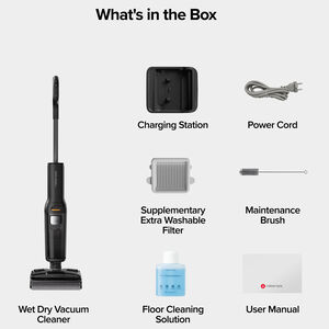 Roborock F25 Ultra Bagless Cordless HEPA Upright Vacuum for Hard Floors and Carpets with Steam & Hot-Water Self-Cleaning, , hires